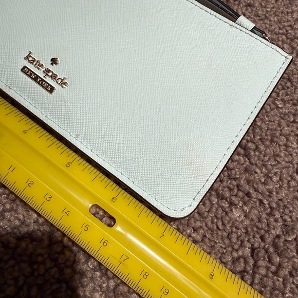 Kate Spade Light Blue Wristlet Wallet - Picture 6 of 11
